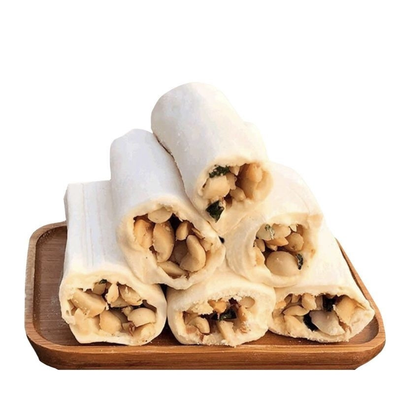 New Fuzhou Specialty Maltose Peanut Filled Scallion Fragrant Maltose Bar Boxed Casual Snacks สินค้าป