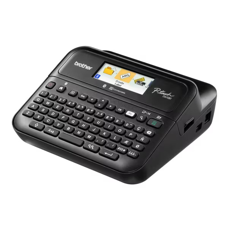 BROTHER เครื่องพิมพ์ฉลาก รุ่น PT-D610BT สีดำ