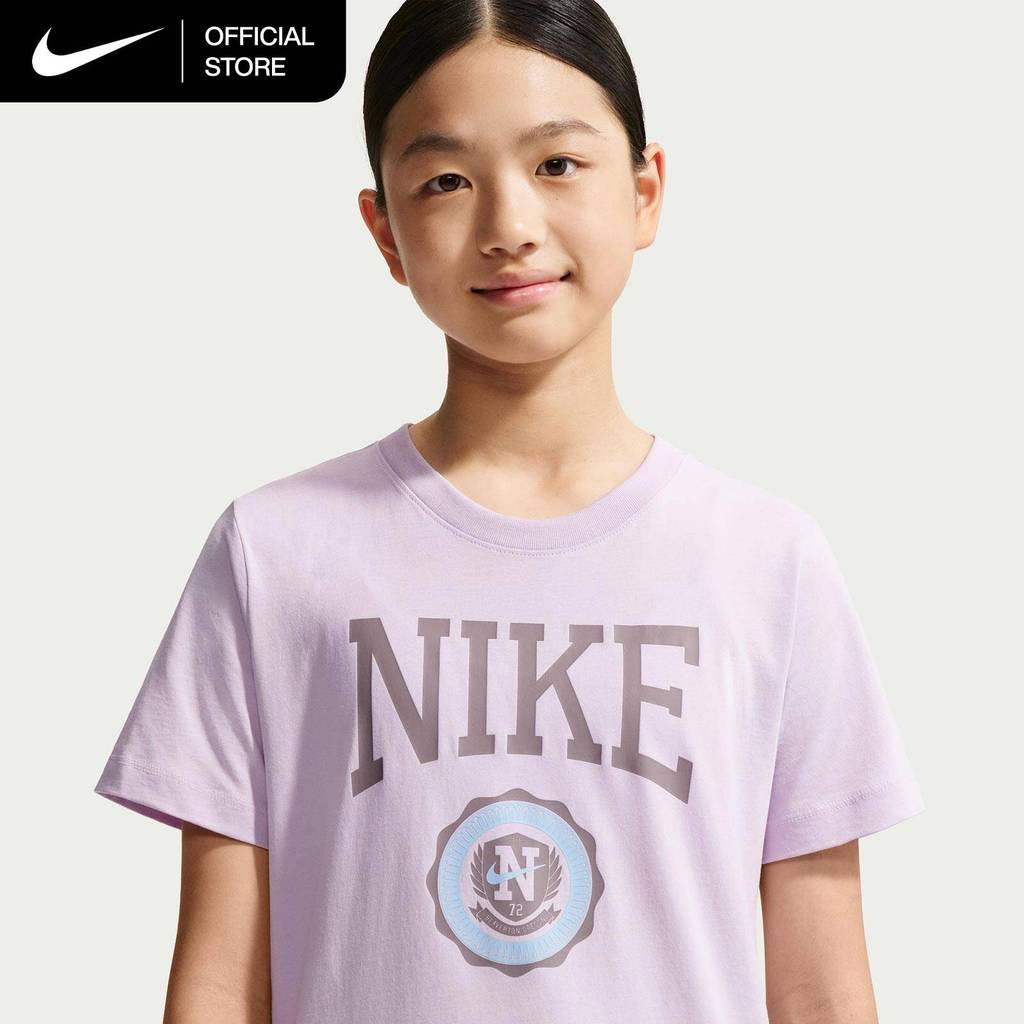 Nike Big Kids' Sportswear T-Shirt - Doll [IO8402-530]
