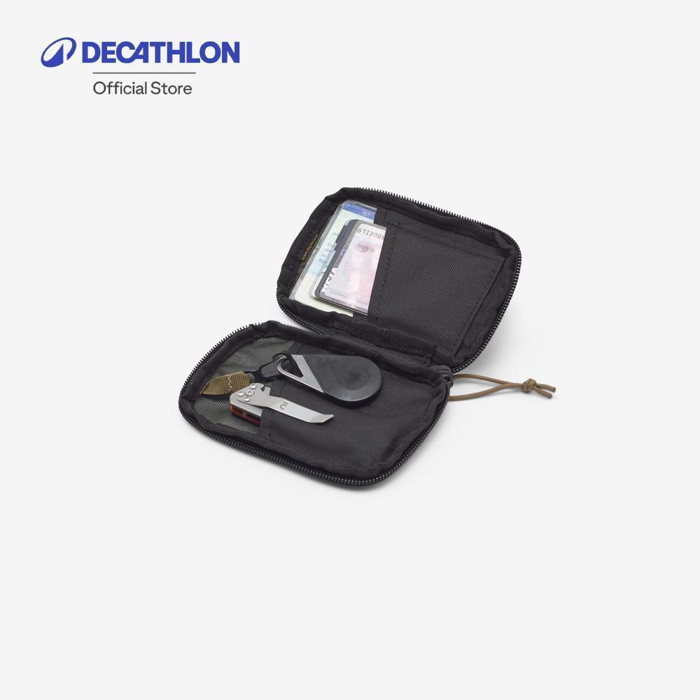 Decathlon Wallet Belt Pouch Edc กระเป๋าติดเข็มขัดที่ใช้ได้ในชีวิตประจำวัน - Black
