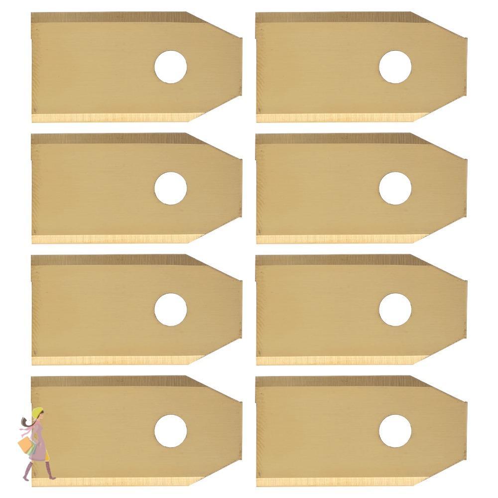 YGBG 36 ชิ้นหุ่นยนต์เครื่องตัดหญ้า, 35x18x0.75 มิลลิเมตรสแตนเลสเปลี่ยนใบมีดหุ่นยนต์,อัพเกรดสําหรับ H