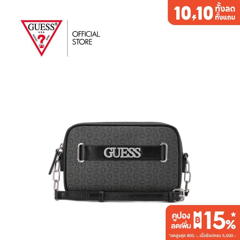 GUESS حقيبة كروس DANICA Mini بسحاب — أسود — صورة 2