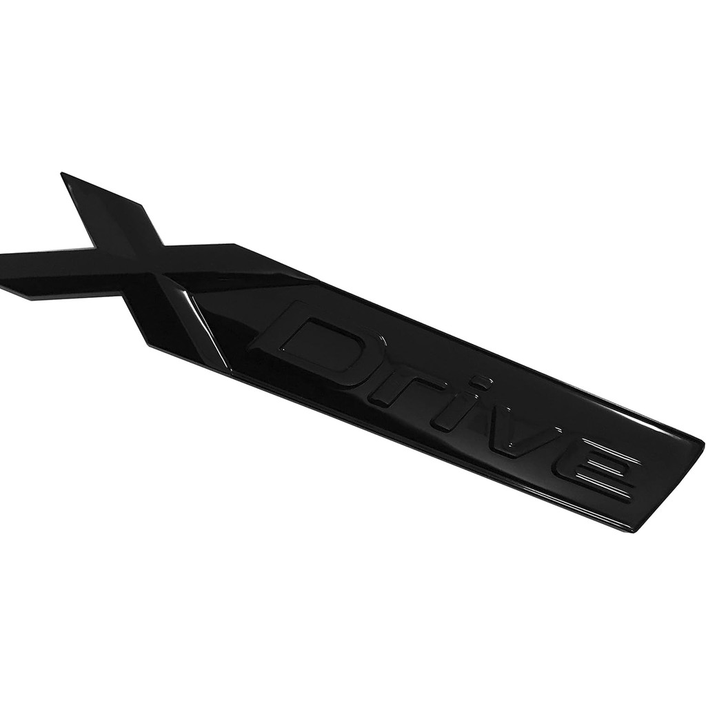 ใหม่ Xdrive Emblem Gloss Black สําหรับ BMW Xdrive Trunk ด้านหลังป้ายสัญลักษณ์ XDRIVE Decal สติกเกอร์