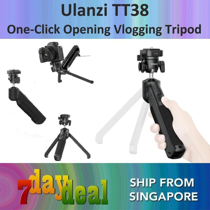 TT38 Oneclick เปิด Vlogging ขาตั้งกล้อง T070GBB1TH99 8YZC