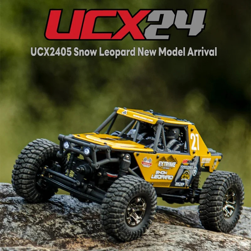 1/24 RC Crawler UDIRC UCX2405 มอเตอร์ไร้แปรง/แปรง 4WD Off-road Mini Rock Crawler ปีนเขารถ RTR RC รถข