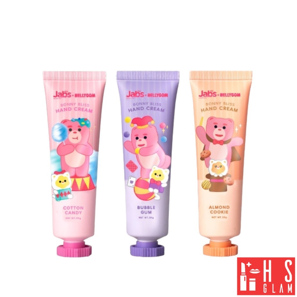 Jabs x BELLYGOM Hand Cream แจ๊บส์ ครีมทามือ มีกลิ่นหอมสดชื่น แจ้บ แฮนครีม เลือกไ