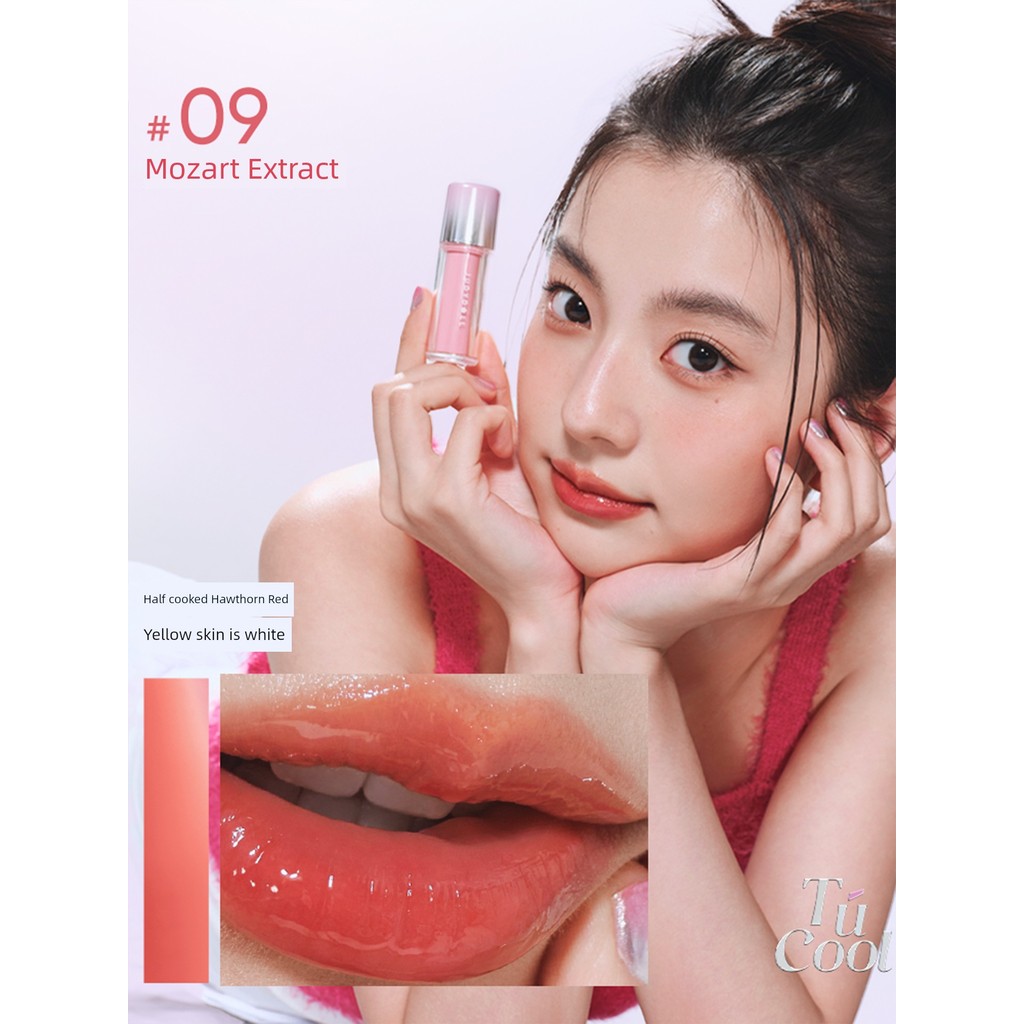 ลิปsasi ลิปกลอส Judydoll Mirror Water Gloss ลิปสติกลิปกลอส