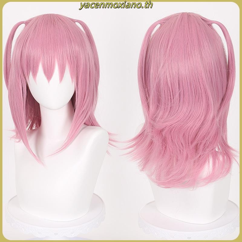 Tsukiyomi Utau Cosplay Wig Anime Shugo Chara ! Party ! 90cm Long Potails Golden Heat Resistant Synth
