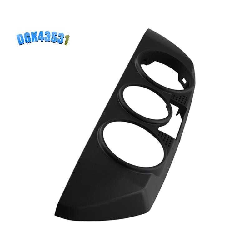 dgk43s31Car สีดําด้านหน้าแดชบอร์ด AC เครื่องทําความร้อนแผงควบคุม Trim ฝาครอบ Fit สําหรับ 9N 2002-201