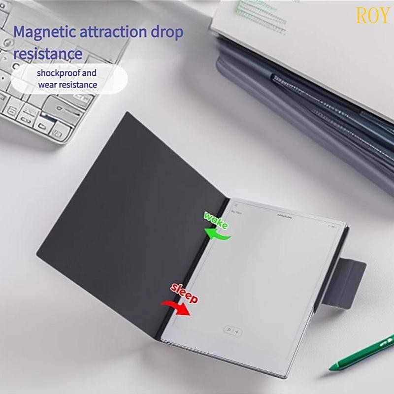 ROY Executive Style Leather Finish Magnetic Tablet Case For reMarkable Paper Pro11 8 นิ้ว 2024 Model