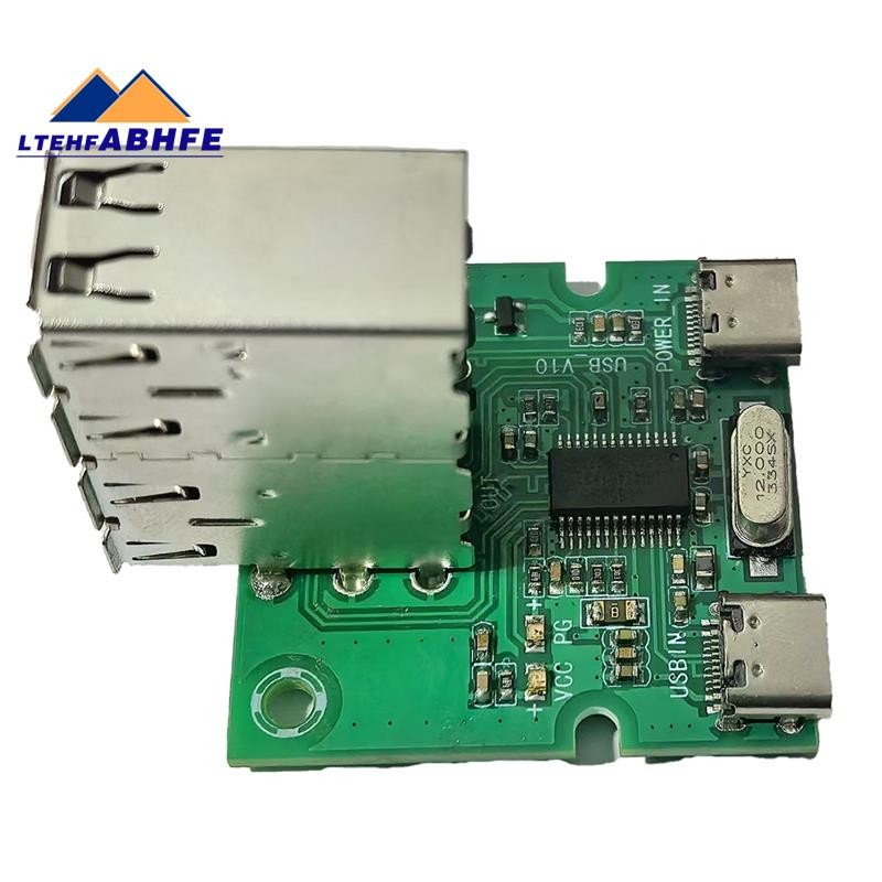 [ขายร้อน L]USBHUB USB2.0 Hub HUB 4-Port Controller Expansion Module USB 2.0 ถึง 4 Channel Way Splitt