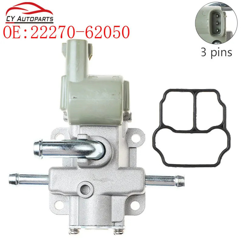22270-6205 Idle Air Control IAC วาล์วสําหรับ 96-05 Toyota 4Runner T100 Tacoma Tandra Land Cruiser Pr