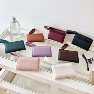 กระเป๋าสตางค์ผู้หญิงทรงสั้น พกพาสะดวก มีหลายช่องเก็บบัตรและเ…
