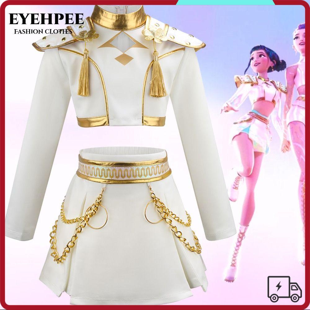 เสื้อผ้าคอสเพลย์ K-pop Group Idol และ Demon Hunter สำหรับ 여성