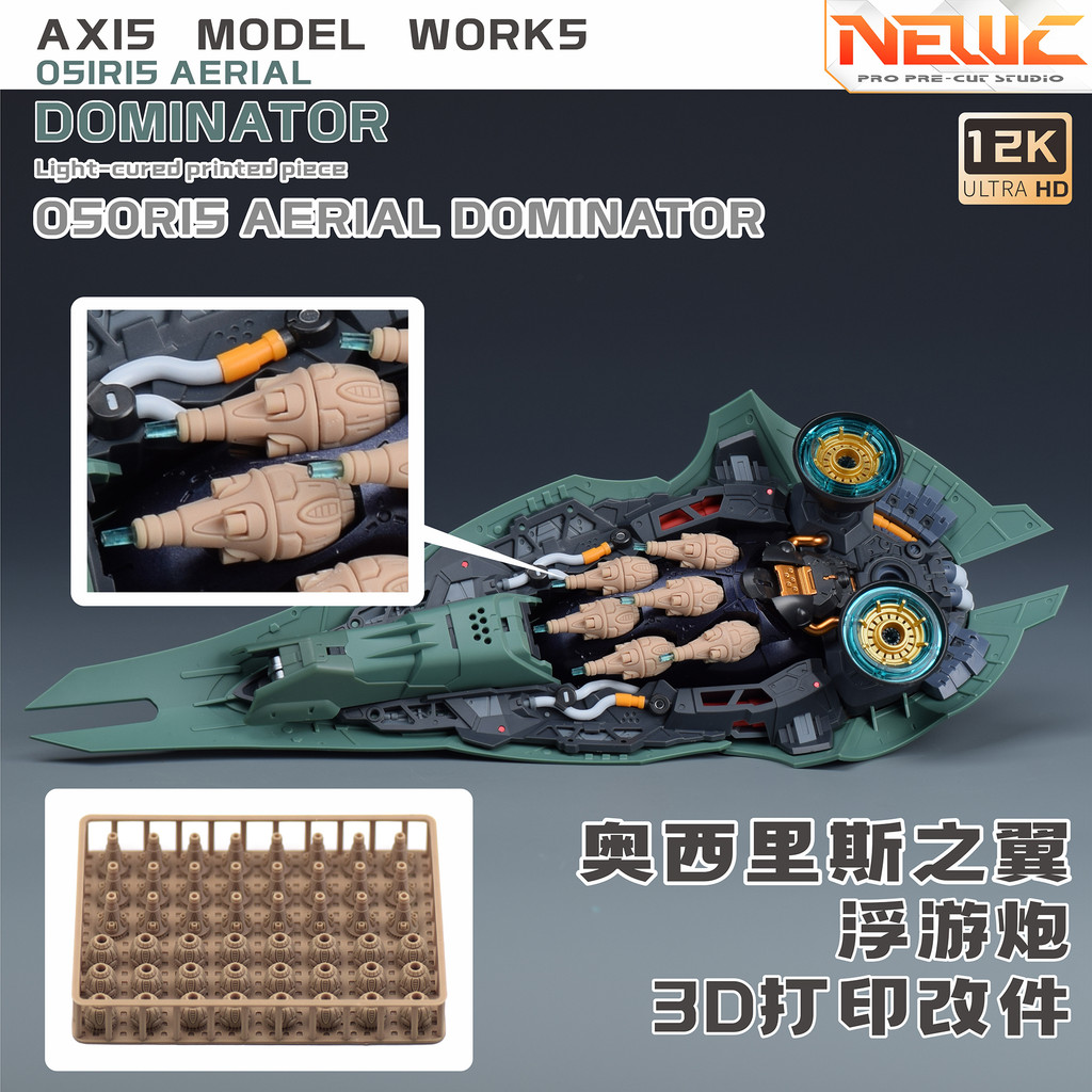 NewC Axis Osiris Aerial Dominator kshatriya Body Detail Modified Parts / ป้ายชื่อ / Stand Decal (ไม่