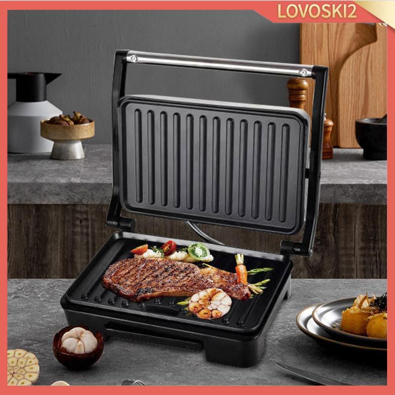 [Lovoski2] Panini Press Grill เครื่องทําอาหารเช้าขนาดกะทัดรัดสําหรับอาหารเช้าขนมแซนวิช