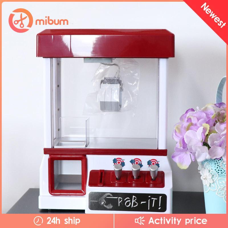 [Mibum] Claw Toy Grabber Dispenser Crane Vending Game Machine ของเล่นเด็กพร้อม