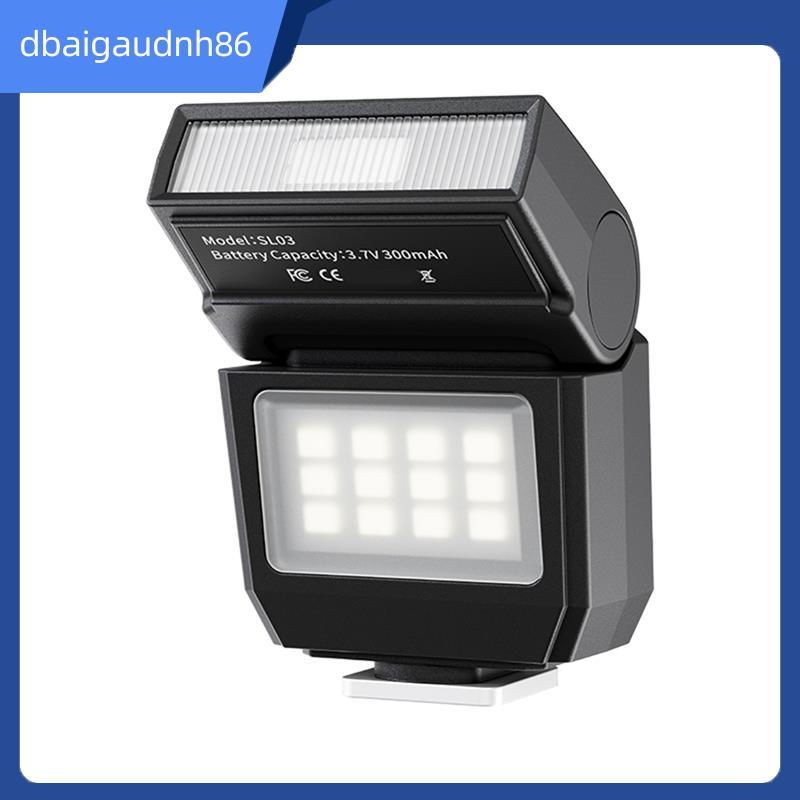 ULANZI READY STOCKULANZI Flash Light SL03 Speed Lite สําหรับกล้อง DSLR กลางแจ้ง Vlog การถ่ายภาพ A