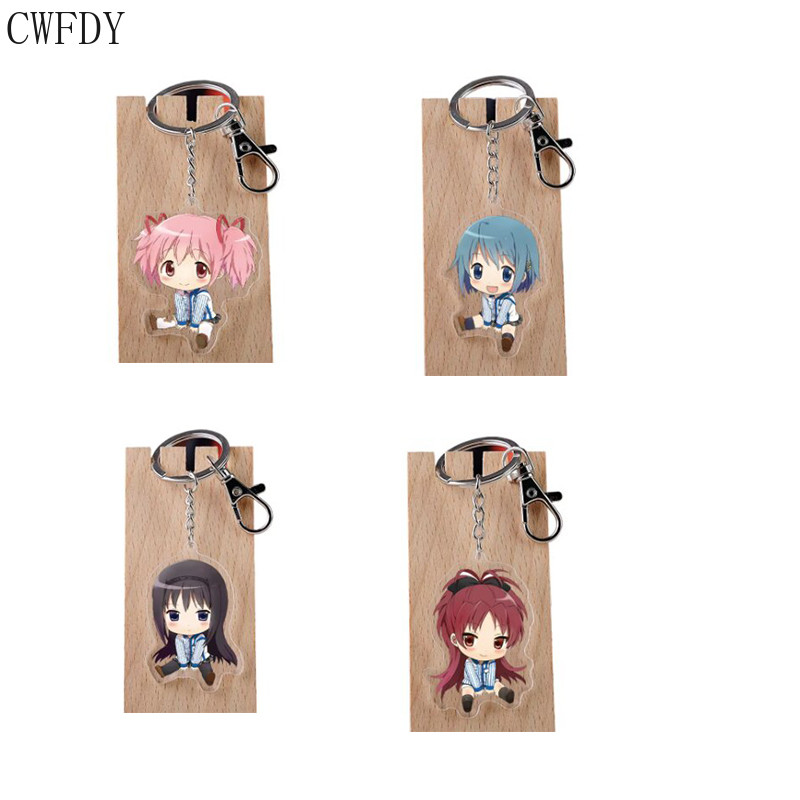 ใหม่Puella Madoka Magica Action Figureอะนิเมะรุ่นKaname Madoka Akemi Homura Sayaka To