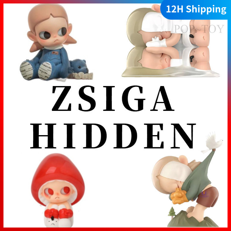 [Genuine]POPMART ZSIGA Hidden secret Bubble Mart Official pop mart blind box figures gift