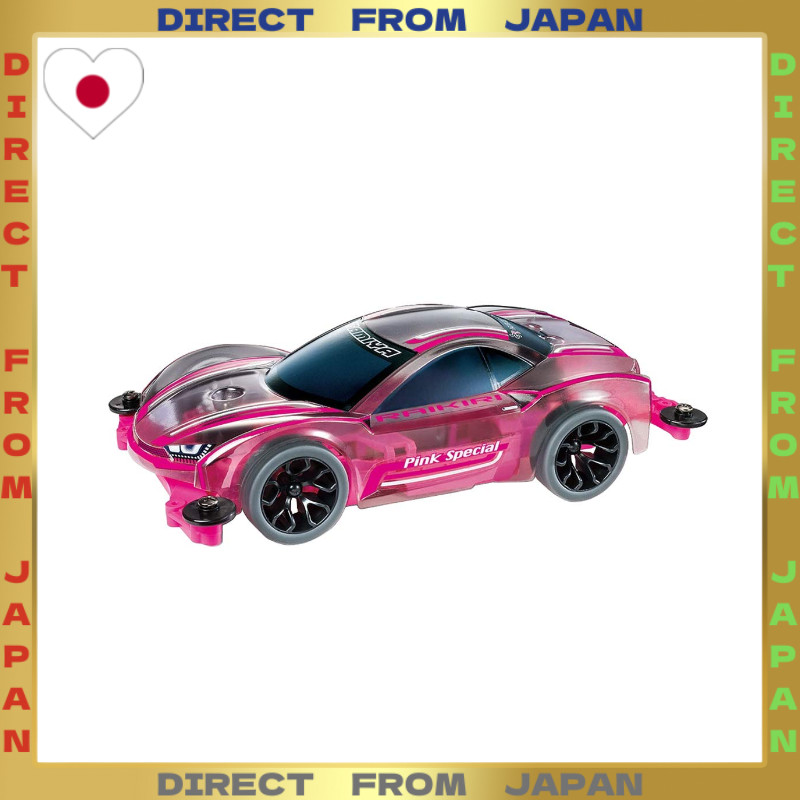 【DIRECT FROM JAPAN】Tamiya Mini 4WD Special Project Item Lightning McQueen-Inspired Pink Special MS C