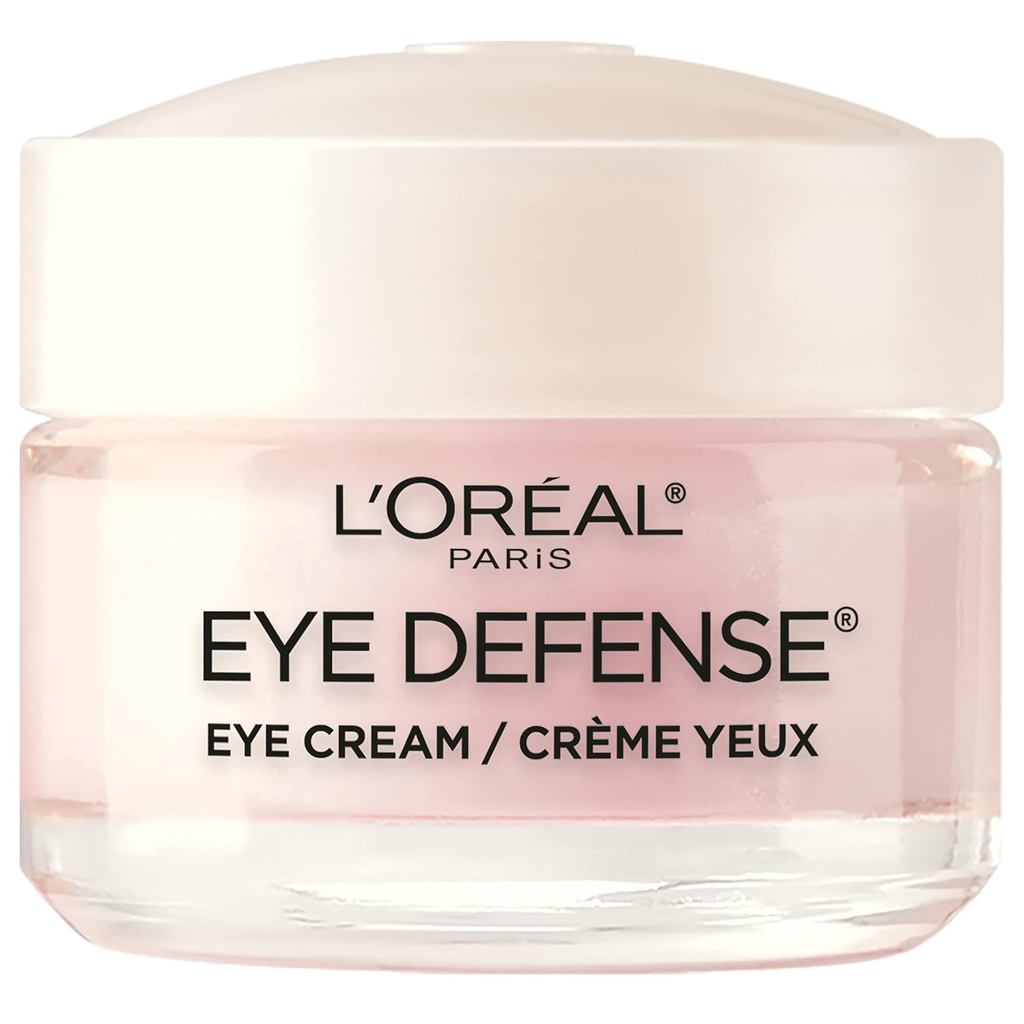 LOreal Paris Dermo-Expertise Eye Defense Eye Cream พร้อมคาเฟอีนและกรดไฮยาลูโรนิก 0.5 ออนซ์