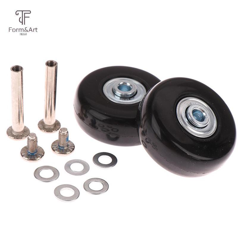 Form & Art กระเป๋าเดินทางกระเป๋าเดินทางเปลี่ยนล้อ Dia50/54/60 มม.กระเป๋าเดินทางอะไหล่เพลาทนทานเลื่อน