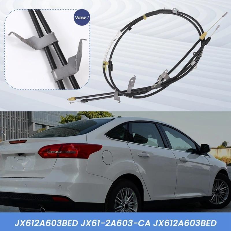 สําหรับ Ford Focus 2018-2021 JX61-2A603-CA ด้านหลังที่จอดรถสายเบรคฉุกเฉิน Losso Assembly JX61-2A603-
