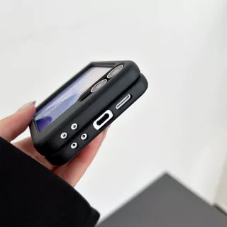 SAMSUNG เคสแจ็คเก็ตขนดาวน์ลาย North Face สําหรับ Galaxy Z Fold7/Fold6/Fold5/4/Flip7/Flip6/Flip5/Flip4 ดีไซน์สร้างสรรค์