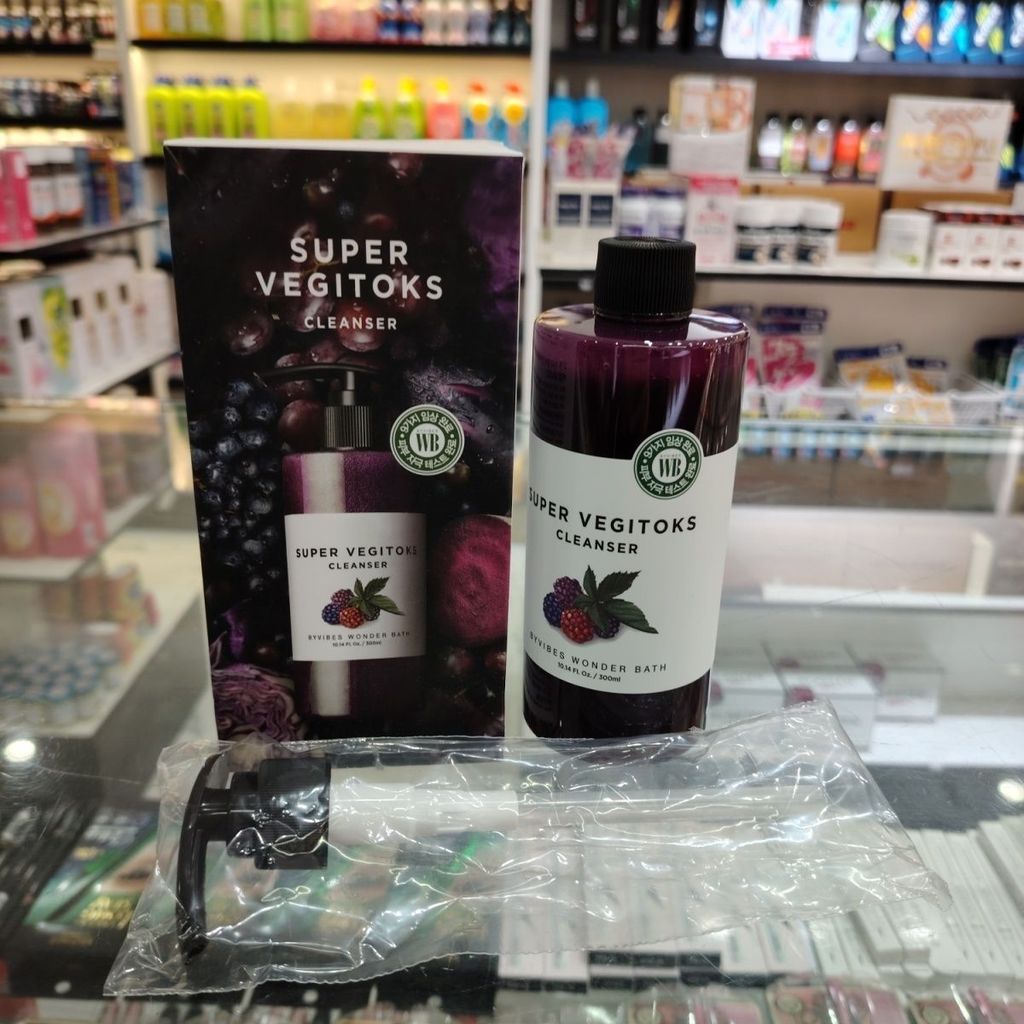 เกาหลีเวียดนาม WB Feifan Bass Cleanser ผลไม้ผัก Essence Pore Blackhead Cleanser 300mlvk