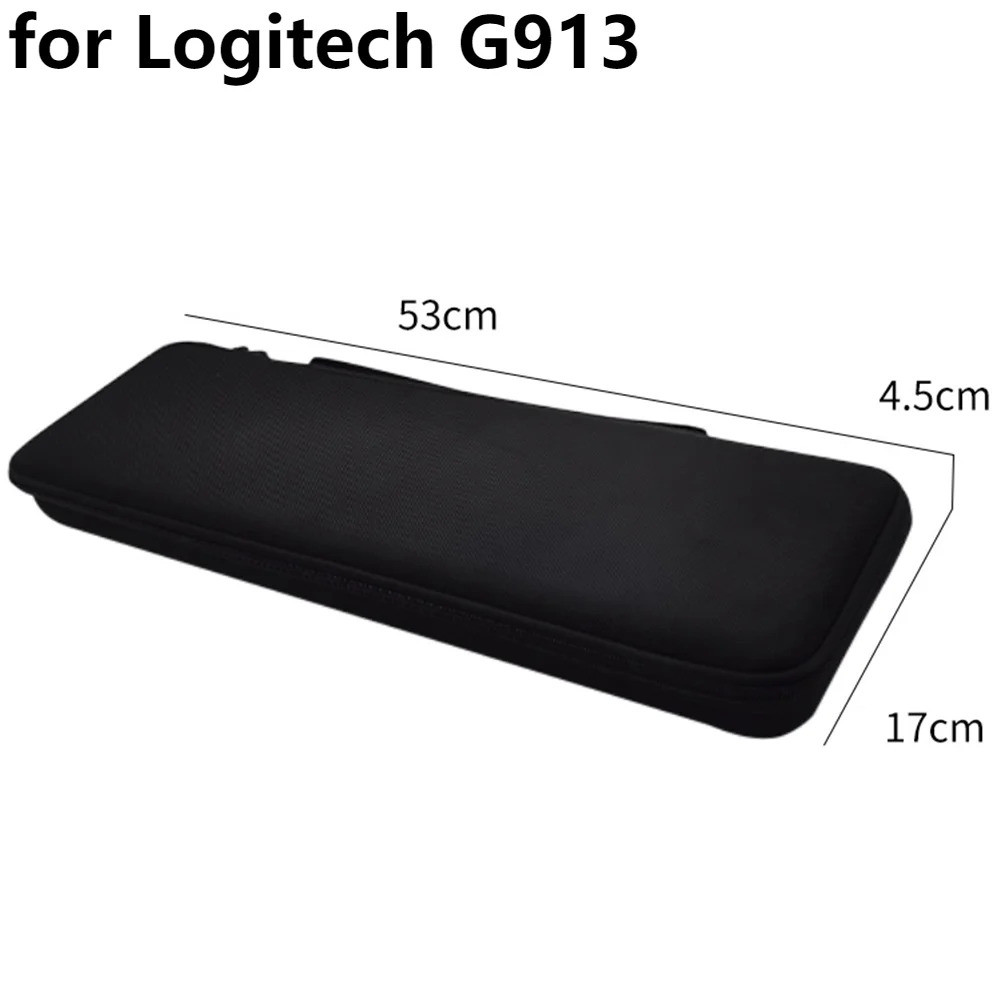แบบพกพาสําหรับ Logitech Mx คีย์คีย์บอร์ดไร้สาย Hard Shell กล่องเก็บสําหรับ Logitech G913/g913 Tkl Pr