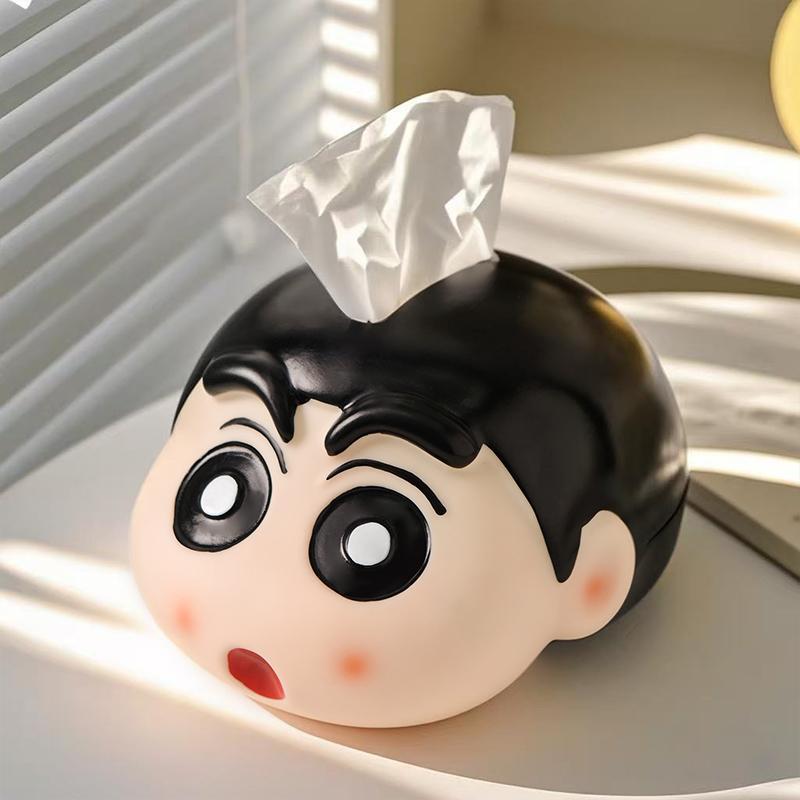 การ์ตูนเครยอนชินจังกล่องกระดาษทิชชูความจุขนาดใหญ่ผู้ถือกระดาษทิชชูบ้านหอพักซัพพลาย - รูปที่ 7