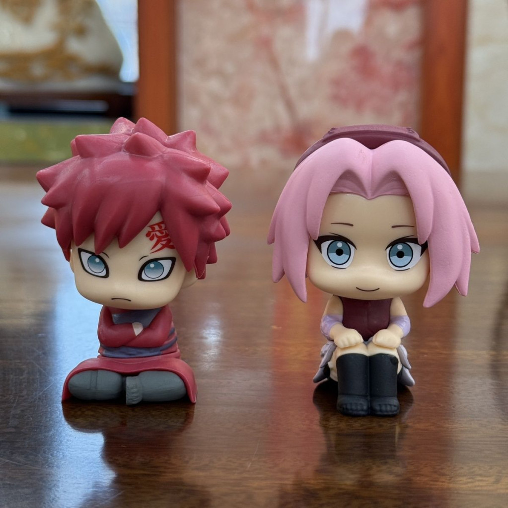 ลดล้างสต๊อก: พร้อมสต็อกท่านั่ง Shippuden Naruto Gaara Sakurako Q Version Figure