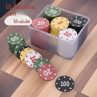 ชิปเหรียญ เหรียญชิปพลาสติก เหรียญบอร์ดเกม เหรียญกระดาน