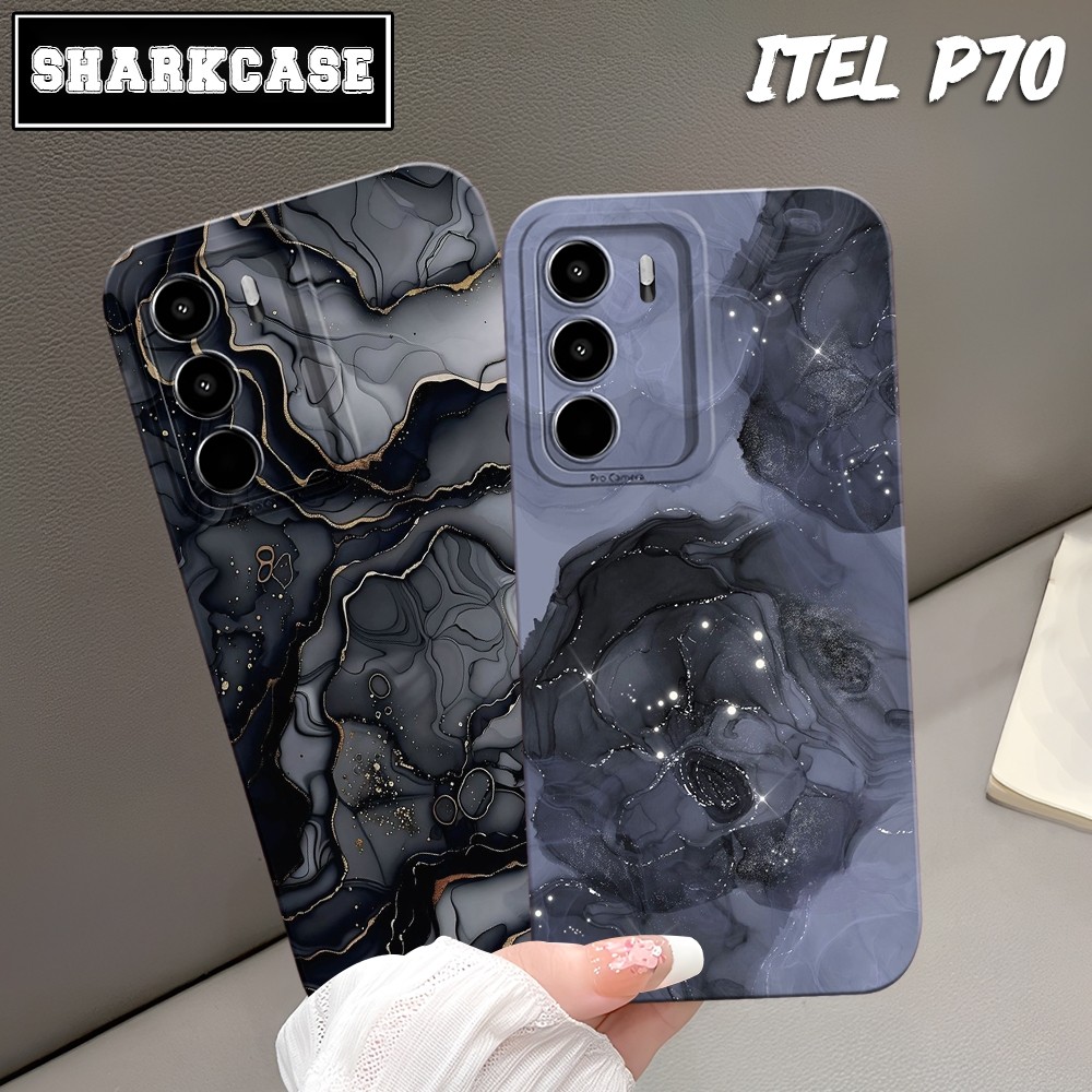 HP ITEL POWER 70 / P70 / P65 / P55 4G / P55 5G Modern Aesthetic Marble Motif Phone Case - Itel Case 