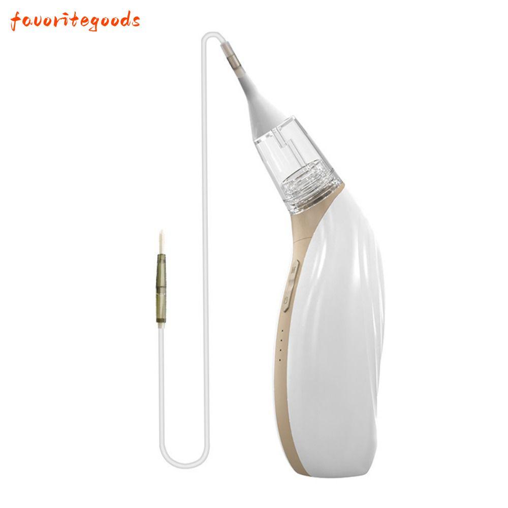 FAVORITEGOODS เครื่องกําจัดขี้หูสูญญากาศ, เครื่องมือหยิบขี้หูอัจฉริยะเสียงรบกวนต่ํา, Professional 3 เกียร์ปรับดูดสูญญากาศ Ear Care เครื่องเป่าหู