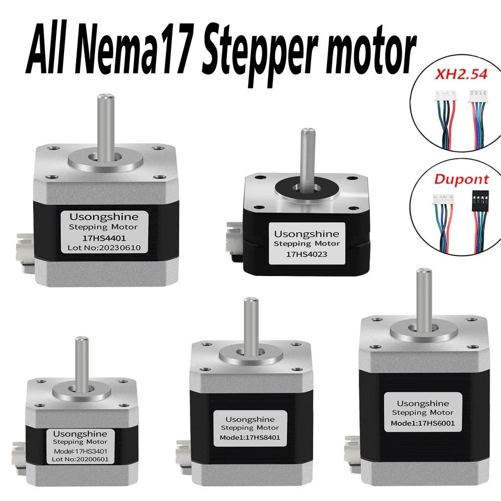 Usongshine All Nema17 Stepper Motor 17HS4401 42Motor 17HS4023 motor 42BYGH Motor 4Lead for CNC Laser