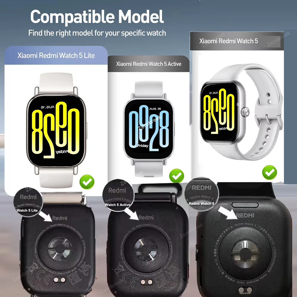 เคส TPU for Smart Watch Xiaomi Redmi Watch 5 Active/Redmi Watch 5 Lite ฟิล์มกันรอยหน้าจอนุ่ม for Redmi Watch 5 Lite ราคา ถูกที่สุด โปรบีเคเค แกลเลอรีภาพที่ 5