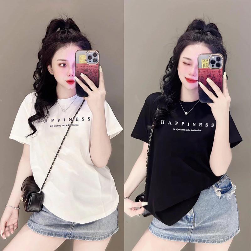 เสื้อยืดแขนสั้นผู้หญิง ย้อนยุค ฤดูร้อน แฟชั่น เสื้อเป็นกลาง ปี 2025