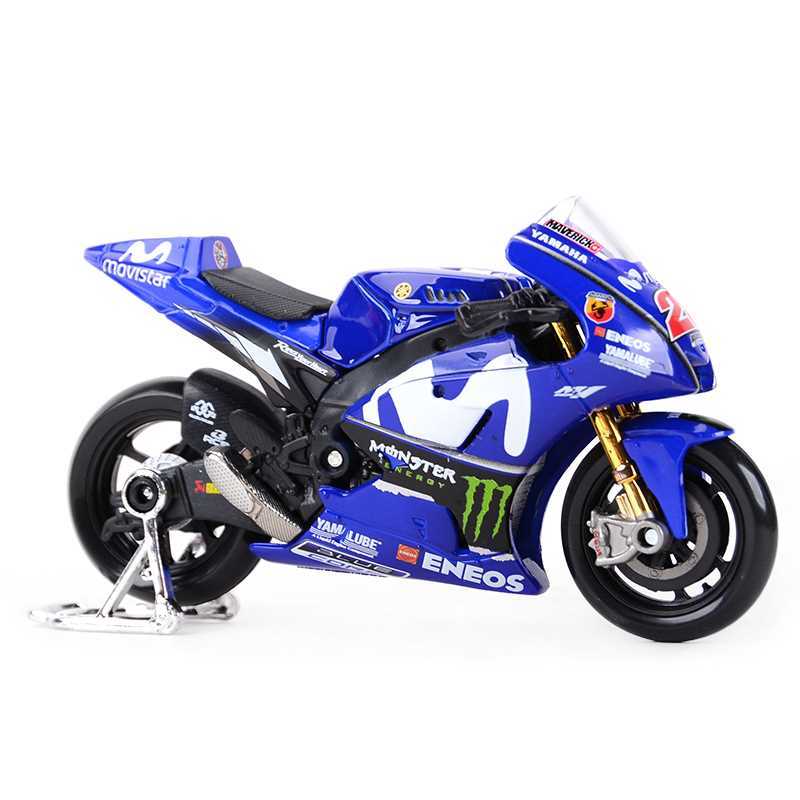 Maisto 1:18 2018 GP Racing Yamaha YZR M1 ทีมแข่งโรงงาน