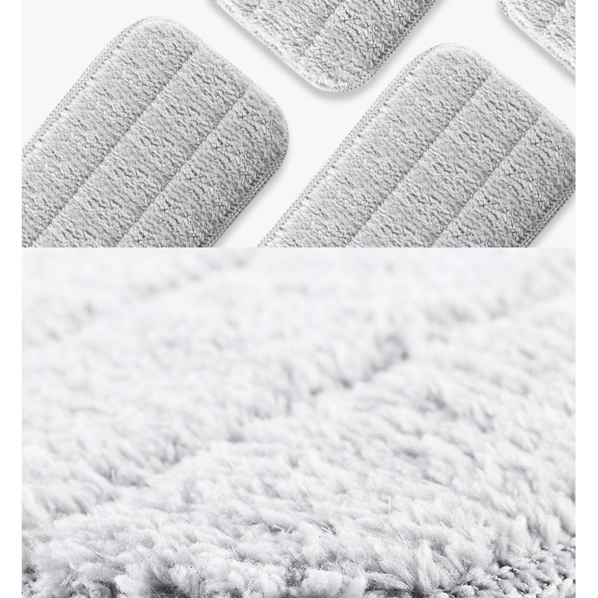 Delmar Water Spray Mop Mop (สามแพ็ค) เหมาะสําหรับ TB500/TB800 Match