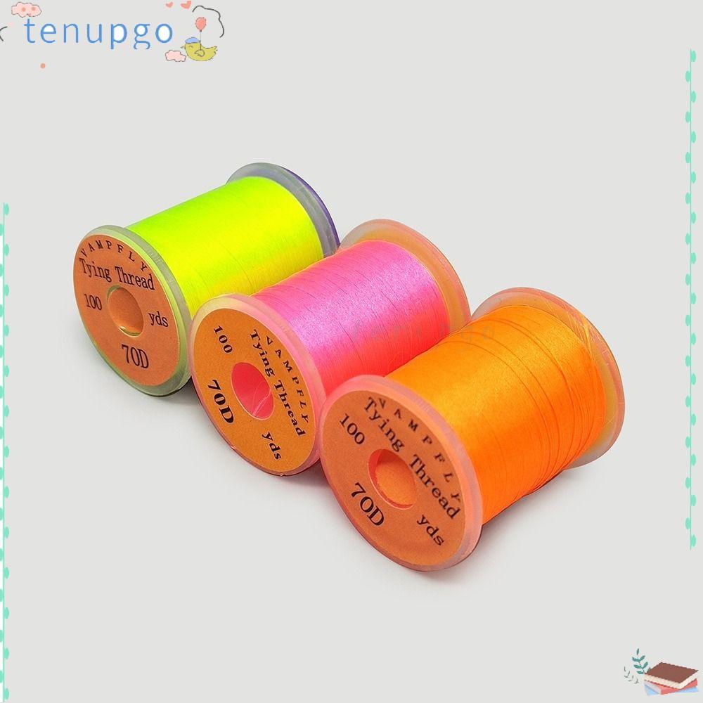 TENUPGO Fly Tying Thread line, Thread Spool Premium Fly Fishing Line, 2025 Bass Fly สายตกปลาปลาแซลมอ