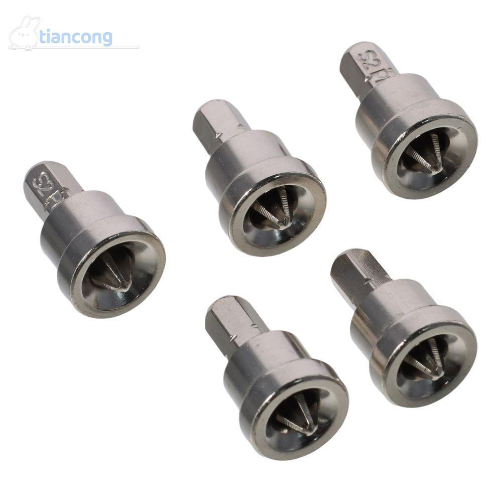 TIANCONG Drywall Dimpler Bit, PH2 Steel Drywall Screw, Sheetrock Screw 50mm/25mm Locating Bit ยึด