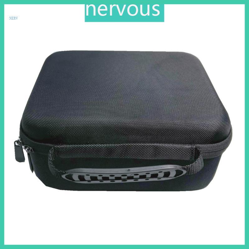 NERV ซิปสีดํากระเป๋าเดินทางป้องกันกระเป๋าสําหรับ SM7B MV7 MV7X ไมโครโฟน