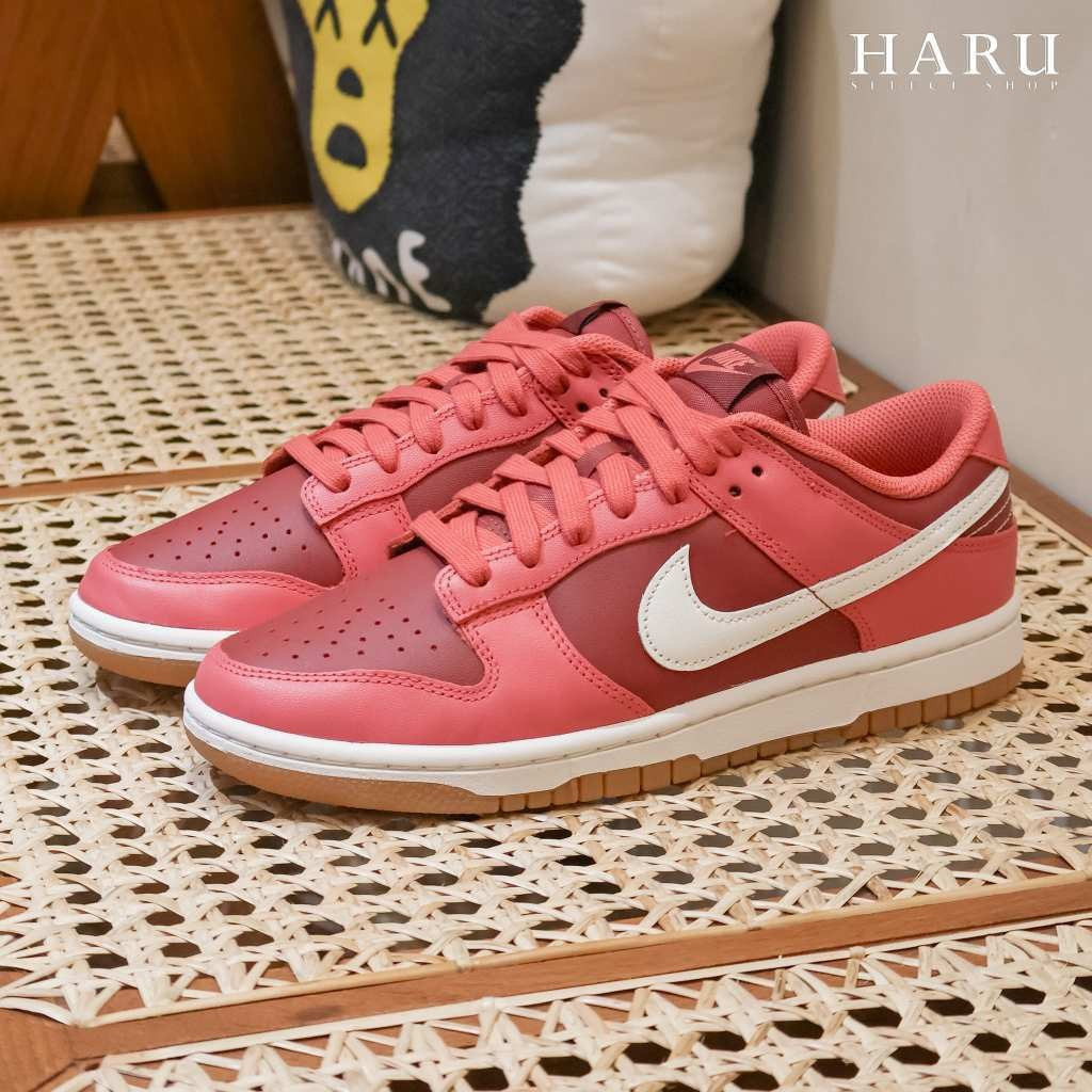 Du Low Desert Berry DD1503-603 รองเท้าสเก็ตบอร์ด Retro Casual สไตล์สําหรับผู้หญิง