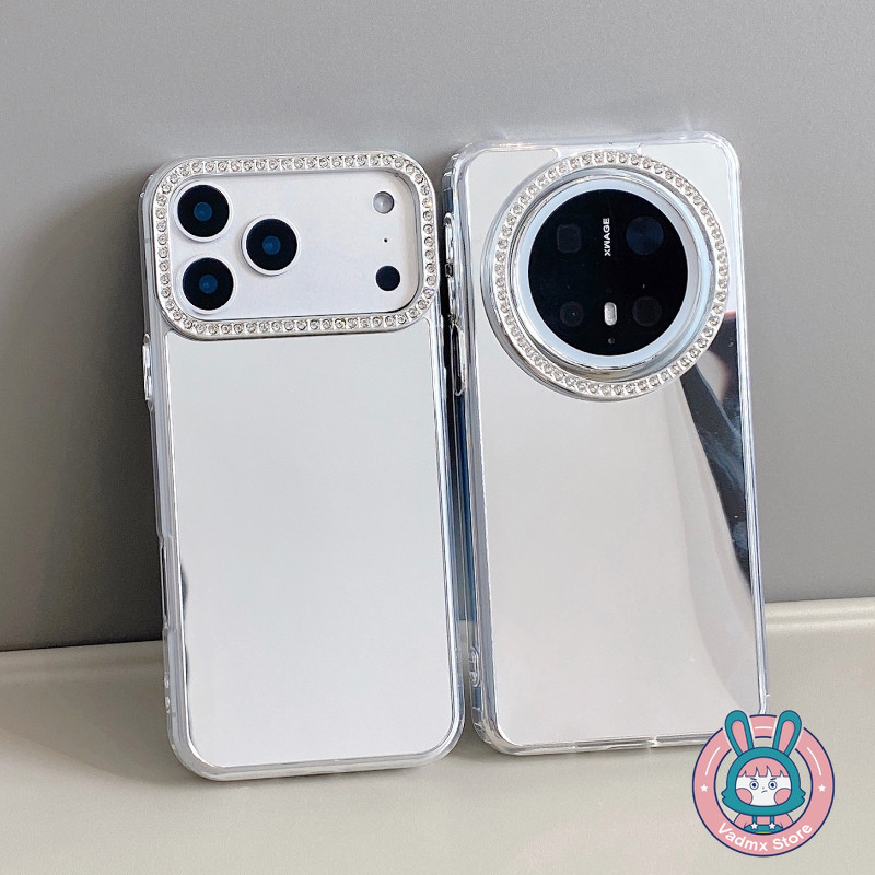 หรูหราแต่งหน้ากระจกเคสโทรศัพท์สําหรับVivo Y13 Y12 Y12A Y12S Y11 Y11S Y10 Y5S Y3 Y3S T4X T4 T3 Lite U