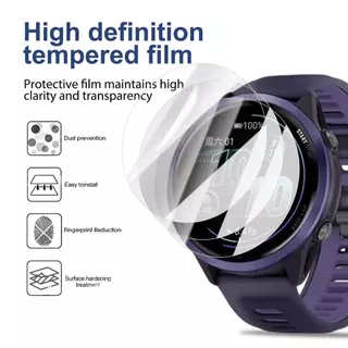 ฟิล์มแก้วนิรภัย / ฟิล์ม TPU อ่อน for Garmin Forerunner 165/Forerunner 55/Forerunner 158 อุปกรณ์ป้องกันหน้าจอป้องกัน