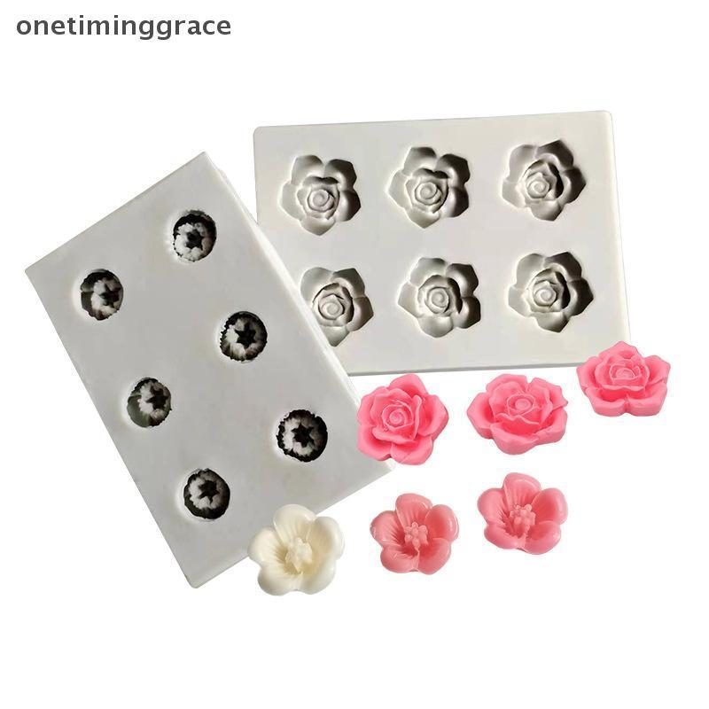 Onetiminggrace Rose Camellia ดอกไม้ซิลิโคน Sugarcraft แม่พิมพ์คุกกี้ Cupcake ช็อกโกแลตเบเกอรี่แม่พิมพ์ Fondant เค้กตกแต่งเครื่องมือ OMA ราคา ถูกที่สุด ดีลบีเคเค แกลเลอรีภาพที่ 5