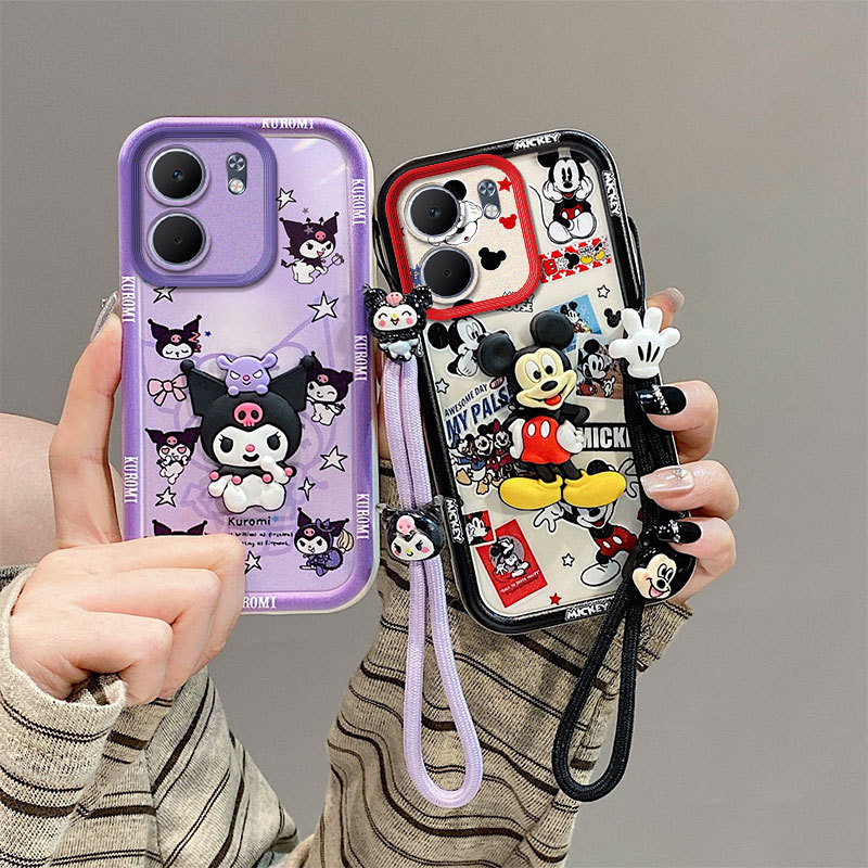 เคสโทรศัพท์กันกระแทกความงามสุภาพสตรีสไตล์พร้อมเชือกเส้นเล็กเหมาะสําหรับ OPPO a6c a6t pro a6x a6s a6t