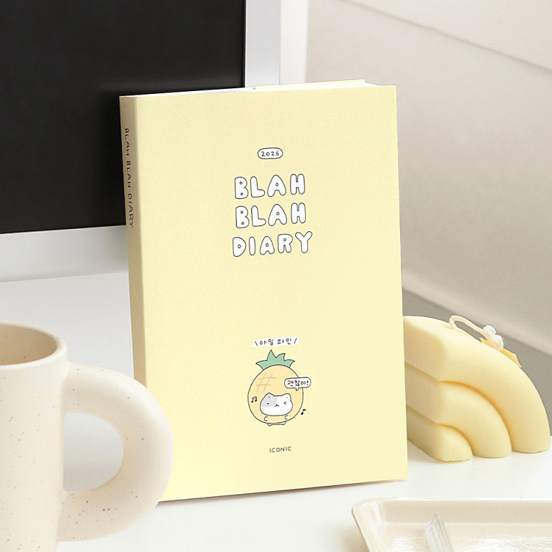 ICONIC 2026 Weekly Planner | Korean Weekly Schedule Notebook